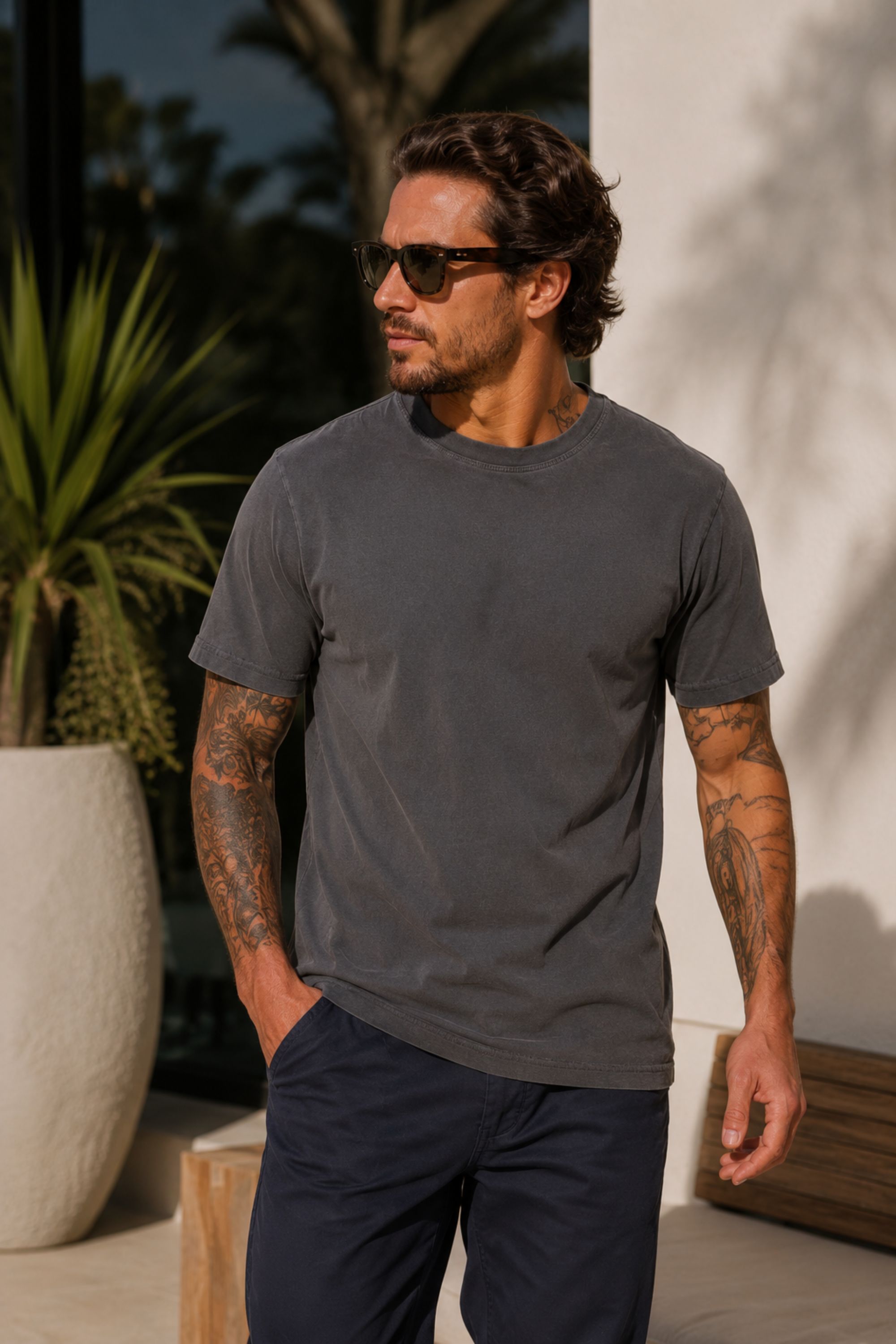 Camiseta Inspire-se no corpo